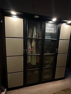 beautiful imported wardrobe with lights