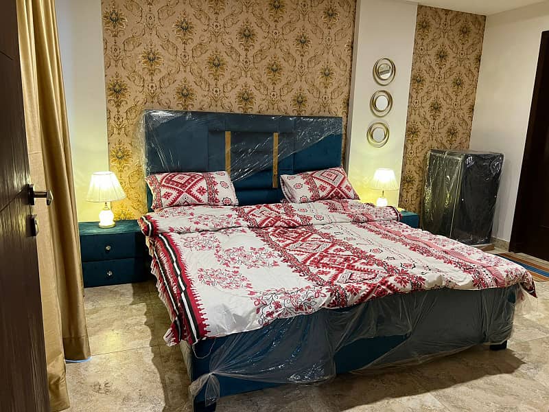 One,Two,Three beds luxury apartment for rent on daily basis in bahria town 5