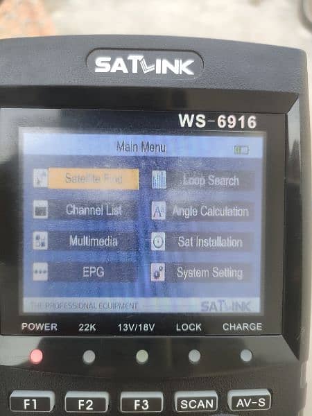 Satellite Finder Sat Link WS-6916 Latest Model With New Software 3