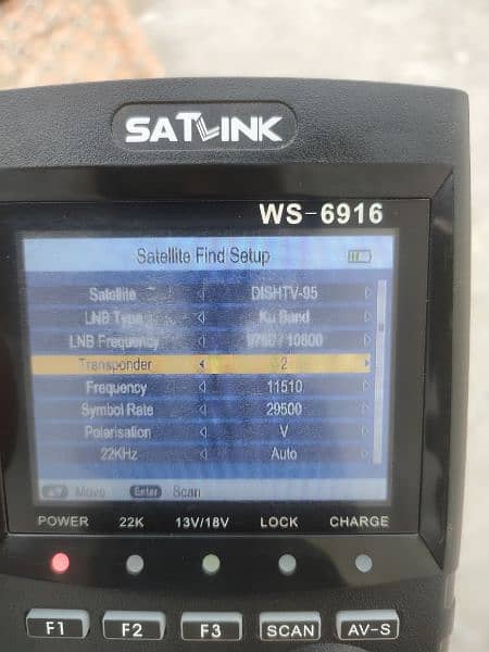 Satellite Finder Sat Link WS-6916 Latest Model With New Software 4