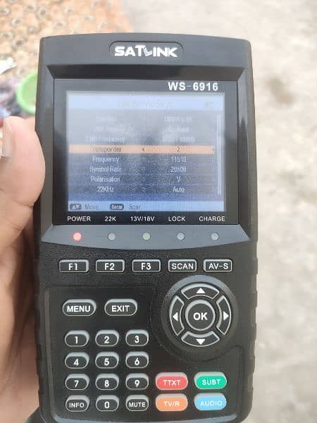 Satellite Finder Sat Link WS-6916 Latest Model With New Software 5