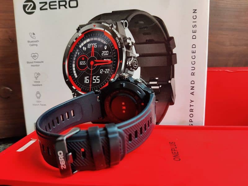zero Armour smart watch Black 1