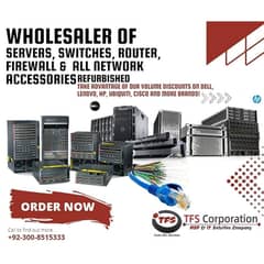 HP, Dell, Cisco, Fortinet - Server, Switch, Router, Firewall, WLC & AP 0