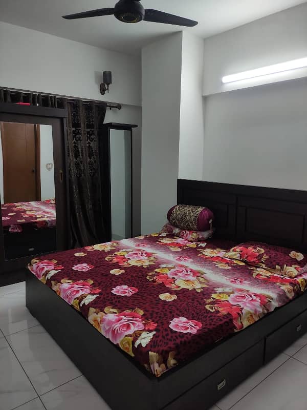 Flat For Sale With Rental 3 Bed D L LA Grande Block F North Nazimabad Karachi 7