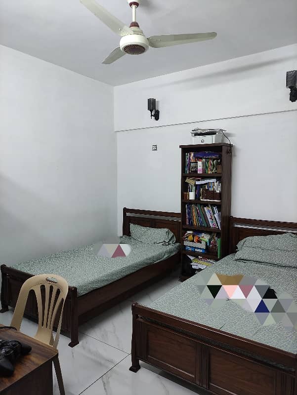 Flat For Sale With Rental 3 Bed D L LA Grande Block F North Nazimabad Karachi 19