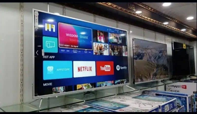 43inch Samsung android wifi smart led uhd 3years warranty 03228732861 0