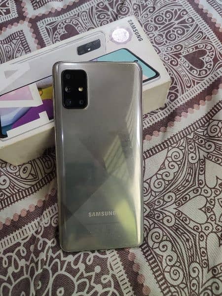 Samsung A71 8/128GB With Box Official PTA Approved 4