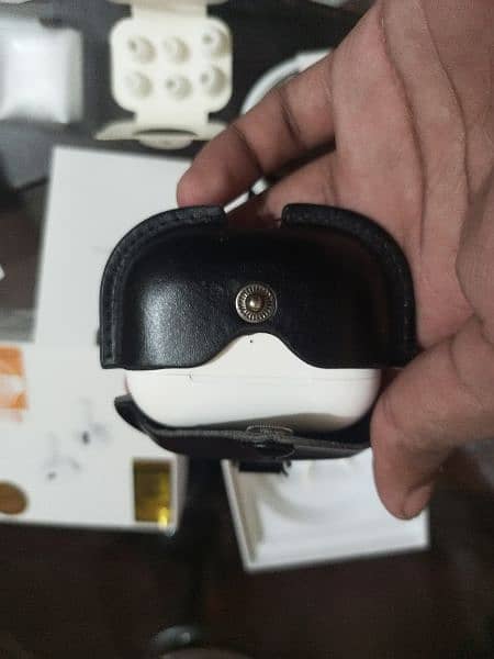Airpods Pro 2nd Generation with Leather Case 18