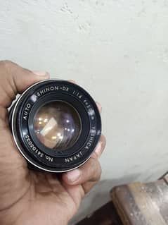 yashica m 42 maunt 50 mm 1.4 lens