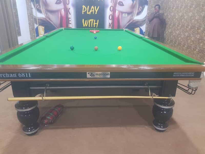 Snooker Table|Pool Table|GOLDEN HZ|Star\Shander\Wiraka\Rasson\Olx\Sale 2