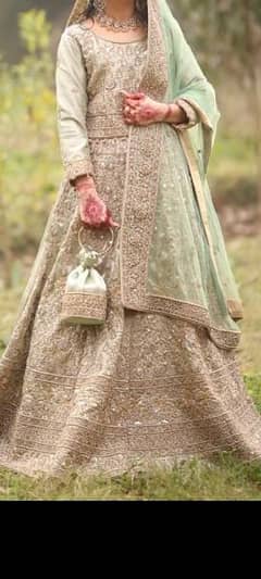 Bridal lehnga/Nikkah wear/ Reception dress