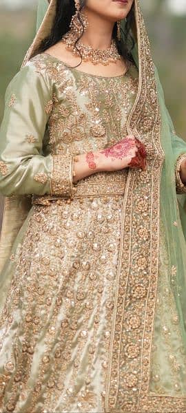 Bridal lehnga/Nikkah wear/ Reception dress 2