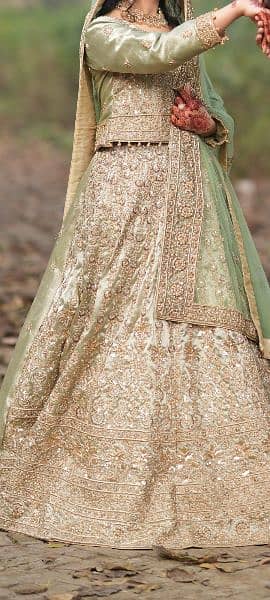 Bridal lehnga/Nikkah wear/ Reception dress 4