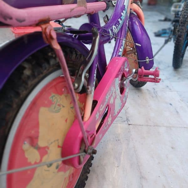 GIRLS BIKE WITH PINK COLOUR 2