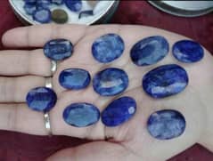 Ceylon srilanka neelam kashmir blue sapphire 100% original all stones