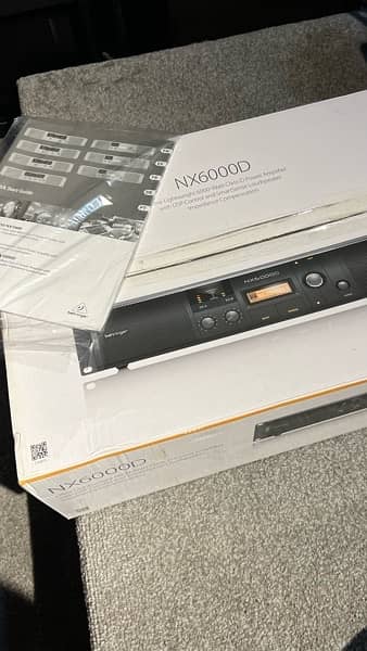 Behringer Inuke Nx6000d Amp. ( klipsch marantz anthem svs sony jbl ) 2