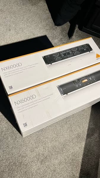 Behringer Inuke Nx6000d Amp. ( klipsch marantz anthem svs sony jbl ) 3