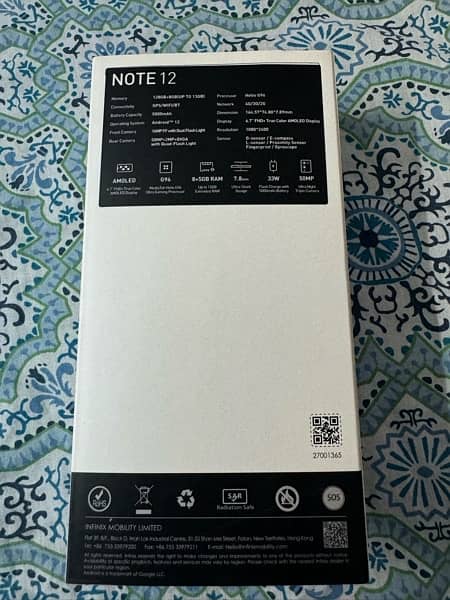 Infinix Note 12 G96 7