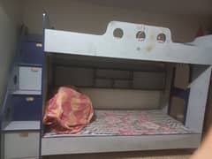 double kids bunk bed  sleeping bed very good condition in lahore 0