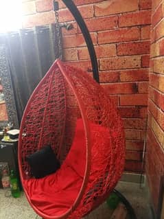 Hanging swing chair jhoola with stand