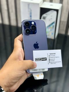 14 Pro LLA 100% Health Under Apple Warranty Purple