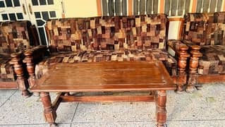 Sofa Set Solid Wood