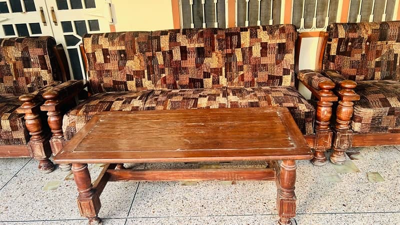 Sofa Set Solid Wood 0