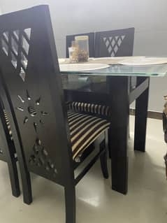 Six chair dining table 0