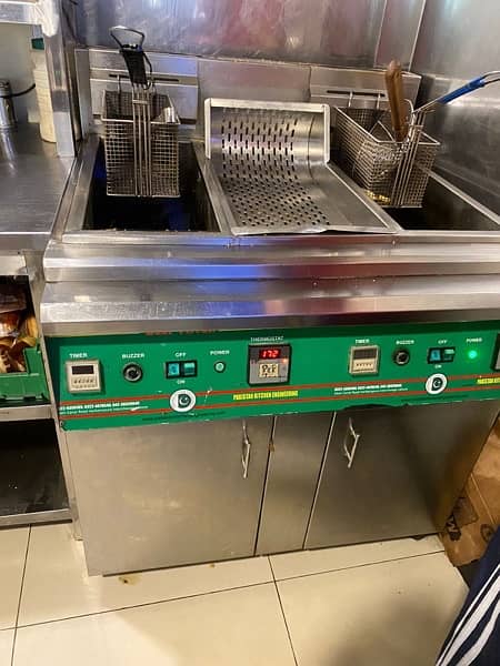 used fast food equipment available. double,single Fryer,hot plate etc. 0