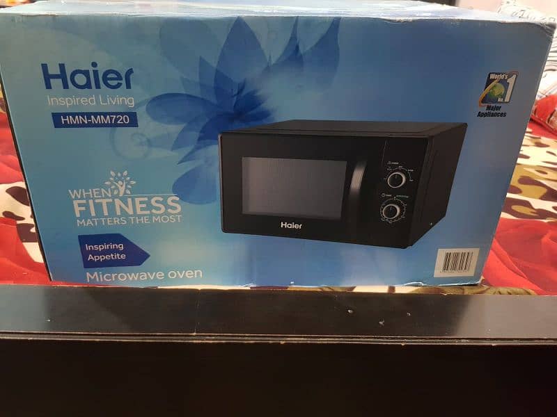 Haier microwave oven brand new 2