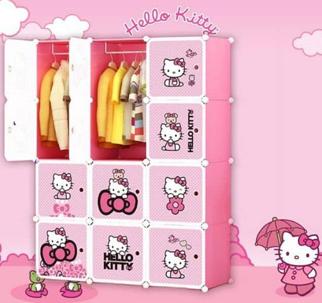 kids cupboard | kids Almari | kids wardrobe | kids Plastic  Cubes 0