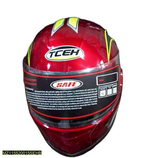 1 Pc Full Face Helmet For Motorcycle 3