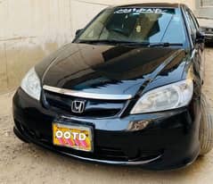 Black Honda Civic EXi 2006