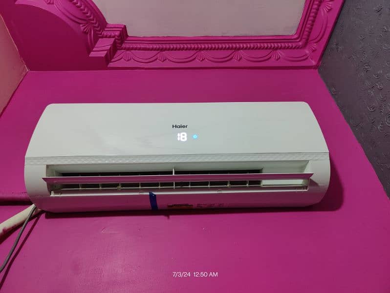 Haier 12cf r32 ton ac just 11 month use non inverter 3