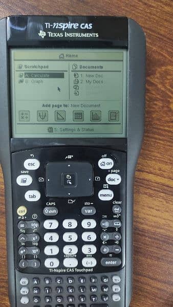 calculator Texas instrument TI-nspire cas 4