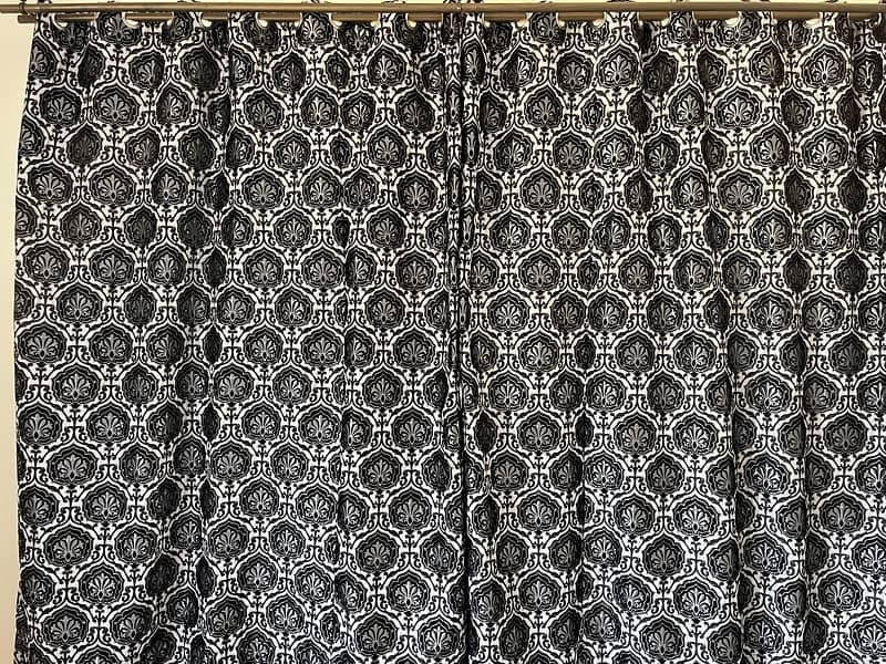 4 pieces bedroom curtains 1