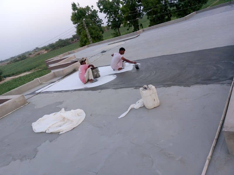 leakage seepage waterproofing heatproofing washroom roof repairing wrk 2