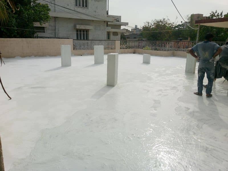 leakage seepage waterproofing heatproofing washroom roof repairing wrk 5