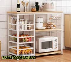 Oven Stand Rack For Kitchen Shelf
•