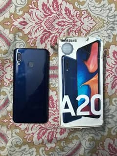 SAMSUNG A20 (with box)