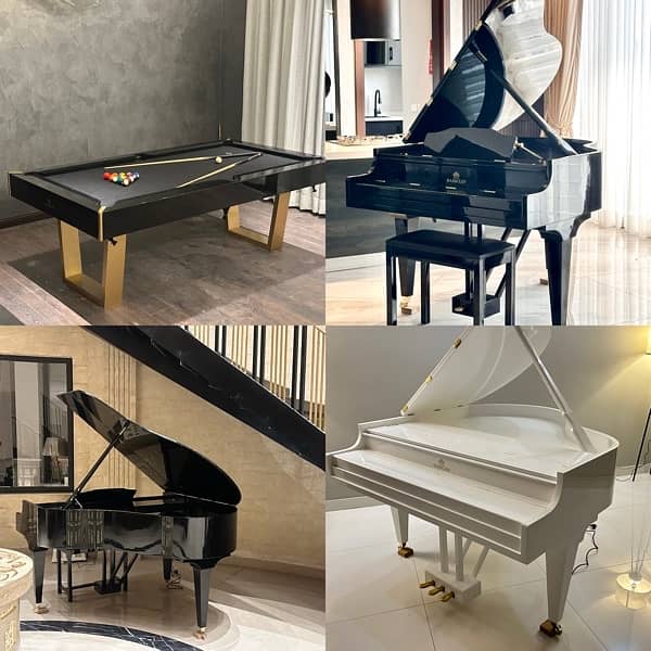 Bassclef Grand Piano / Grand piano / pool table / sofa / rugs / piano 16