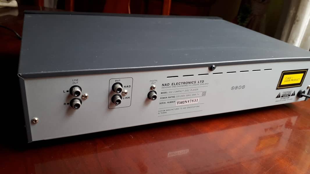 NAD 502 CD PLAYER, England 2