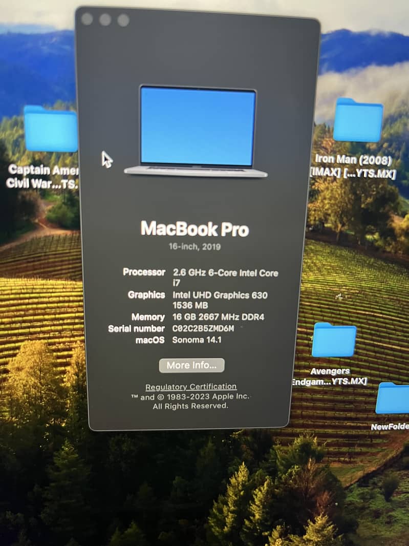 MacBook Pro (16-inch, 2019) 2