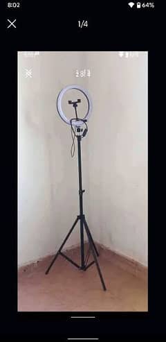Ring light with stand 3 color