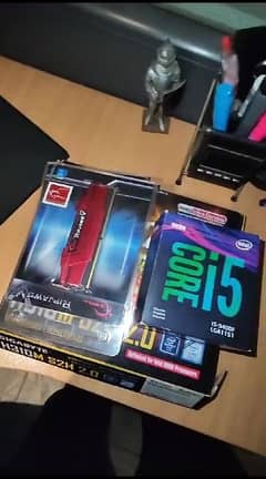 i5 9400f with Box, Gskill Ram 8x2 16GB, Gigabyte H310m 2.0 With Box