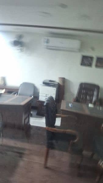 Office ground and 1st floor near main boulevard siddique trade center 8