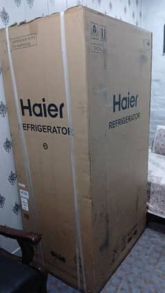 Haier New Double Door refrigerator for urgent sale box packed