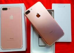 iPhone 7 plus 128 GB PTA approved 03304246398 Whatsapp