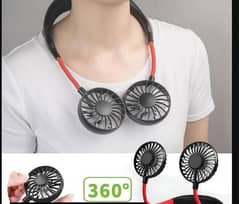 Portable Hanging Neck Small Fan