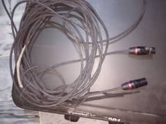 xlr cables & xlr to phono cables